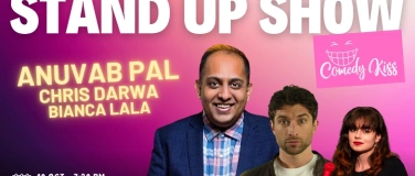 Event-Image for 'The Big Comedy Kiss with Anuvab Pal'