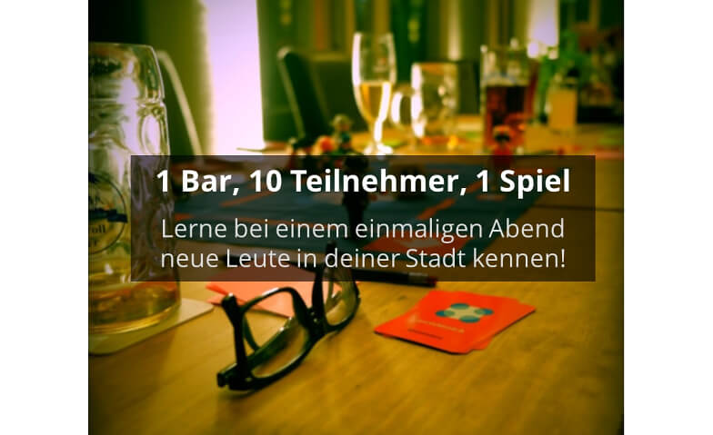 Event-Image for '1 Bar, 10 Teilnehmer, 1 Spiel - Socialmatch (20-35 Jahre)'