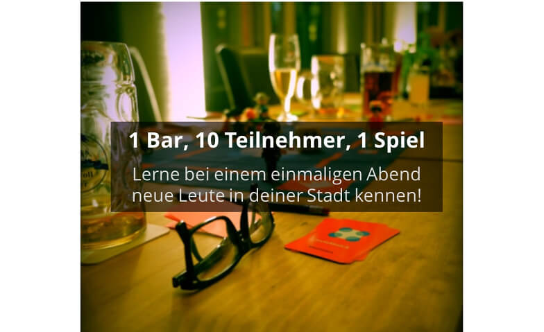 Event-Image for '1 Bar, 10 Teilnehmer, 1 Spiel - Socialmatch (40-60 Jahre)'