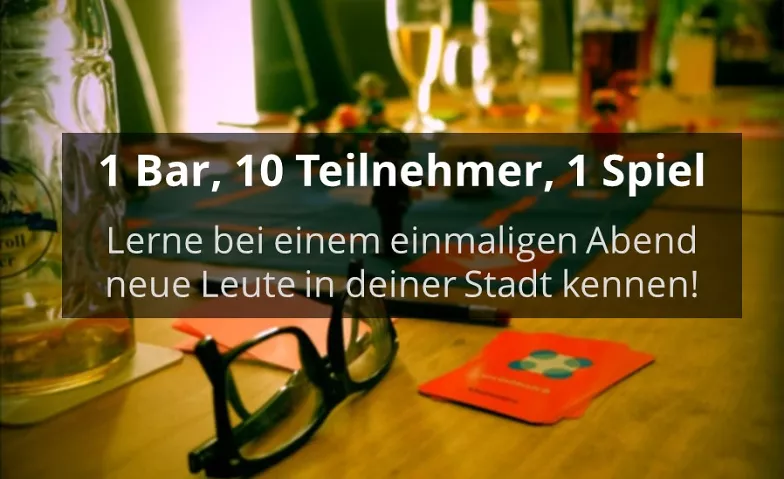 1 Bar, 10 Teilnehmer, 1 Spiel - Socialmatch (40-60 Jahre) Tunnel Vienna Live, Florianigasse 39, 1080 Wien Billets
