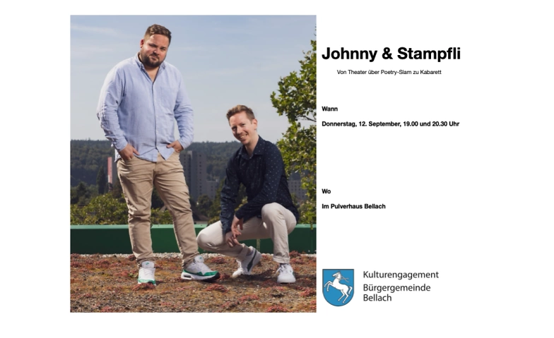 Johnny &amp; Stapfi - von Theater &uuml;ber Poetry-Slam zu Kabarett ${singleEventLocation} Tickets