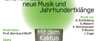 Event-Image for 'MIT DEM KAKTUS Talkshow über neue Musik & Jahrhundertklänge'