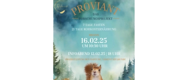 Event-Image for 'Forschungsprojekt Proviant - Infoabend mit Ben'