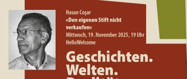 Event-Image for 'Writers in Prison Day: Lesung mit Hasan Coşar'