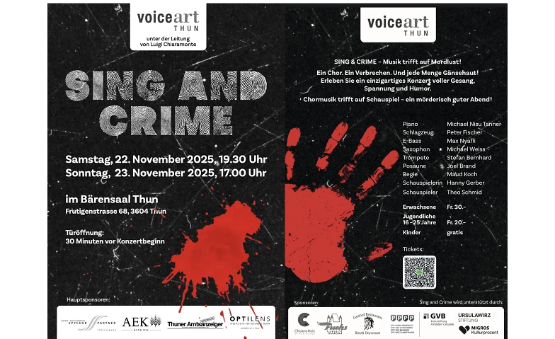 Sing and Crime Billets