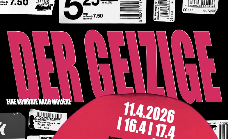 DER GEIZIGE - Jugendtheater Ruswil Tickets