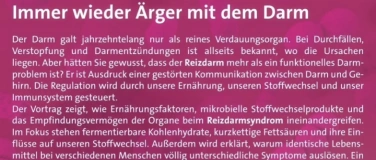 Event-Image for 'Dickdarm Disco &ndash; Immer wieder &Auml;rger mit dem Darm?'