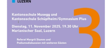 Event-Image for 'Bildungsforum 3 - KS Musegg und KS Schüpfheim'