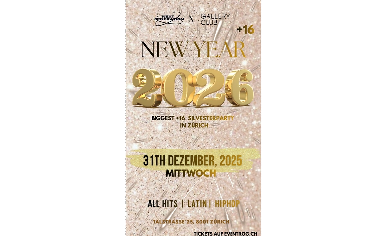 BIGGEST NEW YEAR 2026 PARTY +16 Tickets