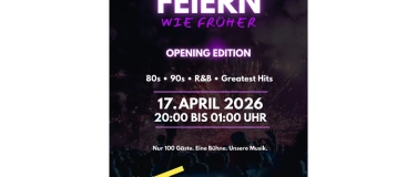 Event-Image for 'Feiern wie fr&uuml;her'