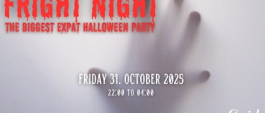 Event-Image for 'FRIGHT NIGHT - The Biggest Expat Halloween Party'