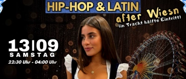 Event-Image for 'HIP-HOP & LATIN   after Wiesn, in der alten Giesserei'