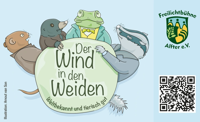 Der Wind in den Weiden - weltbekannt &amp; tierisch gut Billets