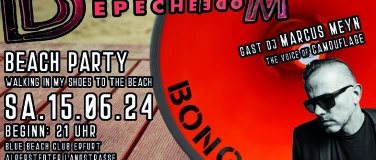 Event-Image for 'The Great DEPECHE MODE Beach Party special guest Marcus Meyn'