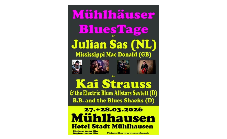 M&uuml;hlh&auml;user Bluestage Tickets