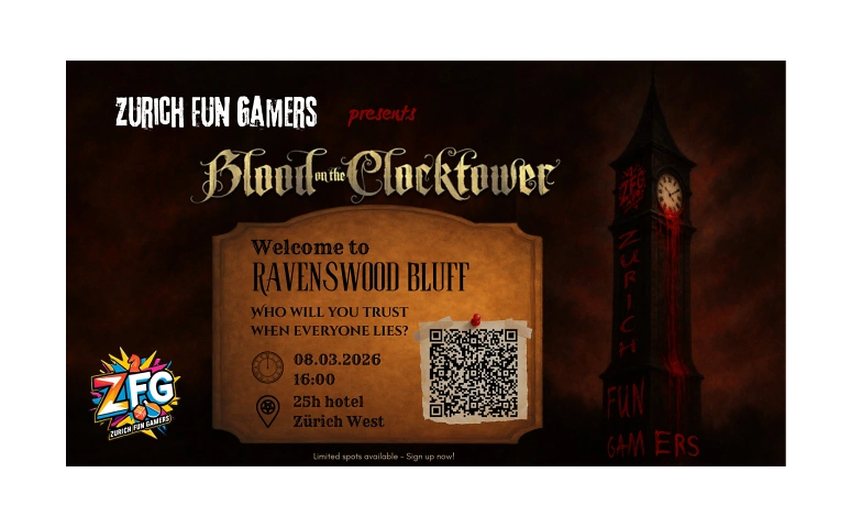 Event-Image for 'ZFG - Blood on the Clocktower - Deduction, Intrigue, Fun!'