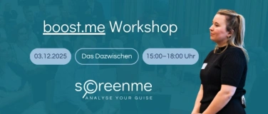 Event-Image for 'boost.me - So investierst du dein Marketingbudget sinnvoll'