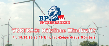 Event-Image for 'Vortrag: Nützliche Windkraft?'