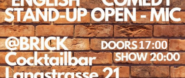 Event-Image for 'Front Row Comedy: Wednesday at Brick Cocktailbar'