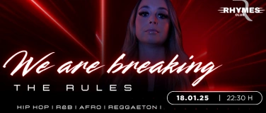 Event-Image for 'We are breaking the Rules w/ DJane Tap'