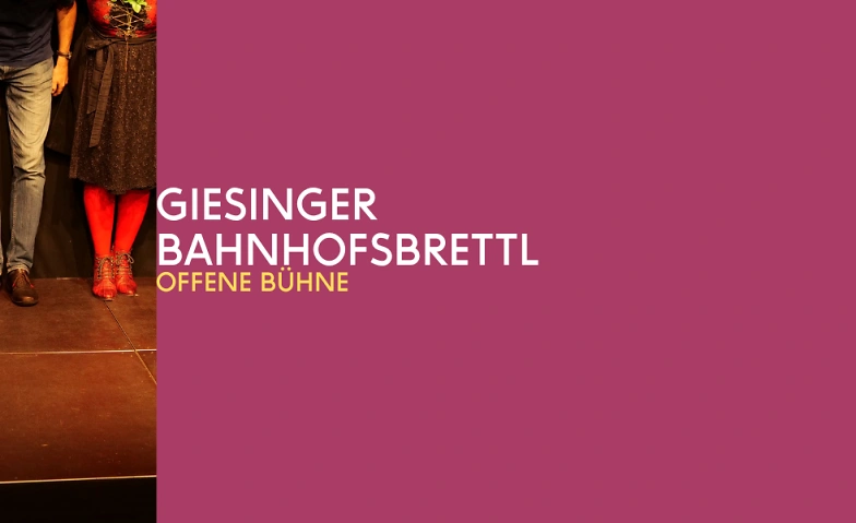 Event-Image for 'Giesinger Bahnhofsbrettl'