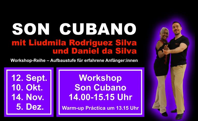SON CUBANO &ndash; Aufbaustufe f&uuml;r erfahrene Anf&auml;nger am 12.09. Tickets