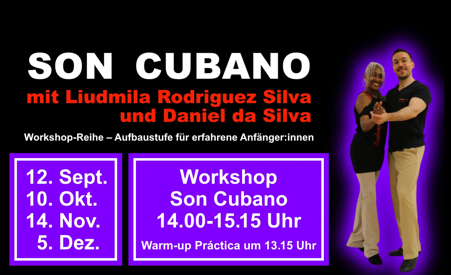 Sponsoring-Logo von AFROCUBANO &ndash; Aufbaustufe f&uuml;r erfahrene Anf&auml;nger:innen Event