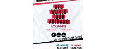 Event-Image for 'BTS World Tour 'Arirang' in Goyang: Live Viewing'