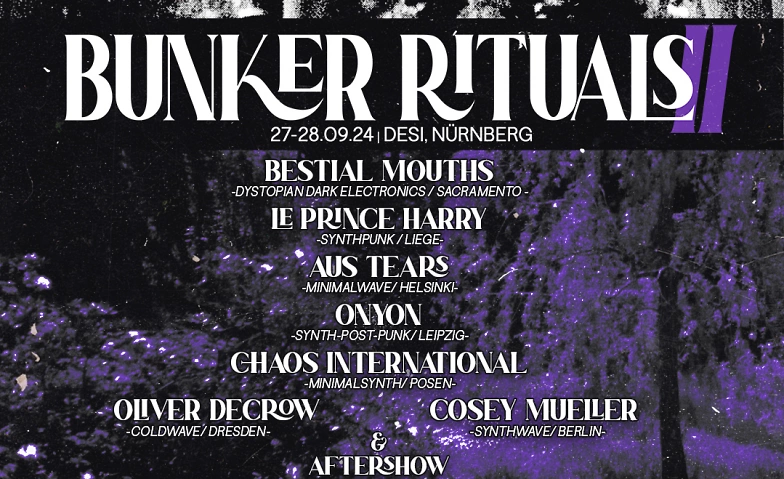 Event-Image for 'Bunker Rituals Festival 2'