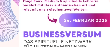 Event-Image for 'Businessversum - Das spirituelle Netzwerk für Unternehmende'