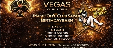 Event-Image for 'Magic on'e  Club Saison'