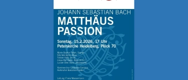Event-Image for 'Camerata Carolina: Matth&auml;uspassion (J.S. Bach)'