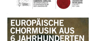 Event-Image for 'Europäische Chormusik aus 6 Jahrhunderten -Camerata Carolina'
