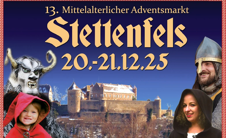 Event-Image for '13. Mittelalterlicher Adventsmarkt Burg Stettenfels'