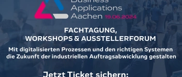 Event-Image for 'Congress on Business Applications CBA Aachen 2024'