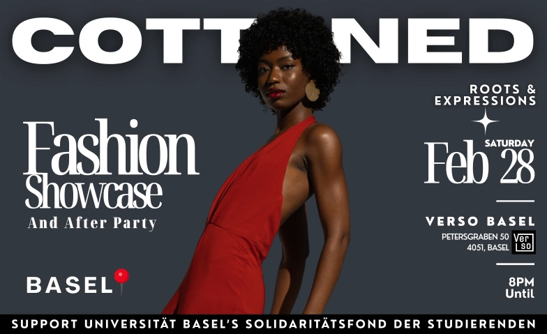 Basel's Afro Fashion and Culture Showcase plus After Party Verso Basel, Petersgraben 50, 4051 Basel Tickets