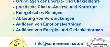 Event-Image for 'Energiearbeit. Chakra-Arbeit und Energetische Reinigung'