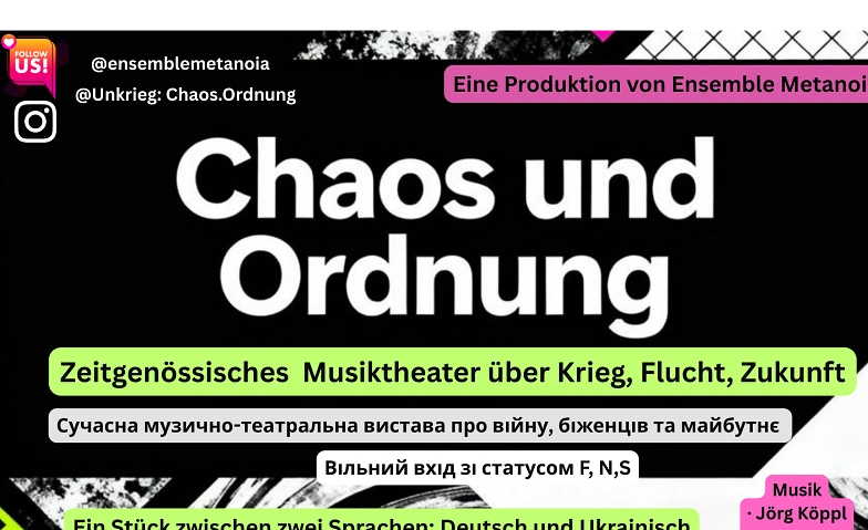 Unkrieg &ndash; Chaos und Ordnung Billets