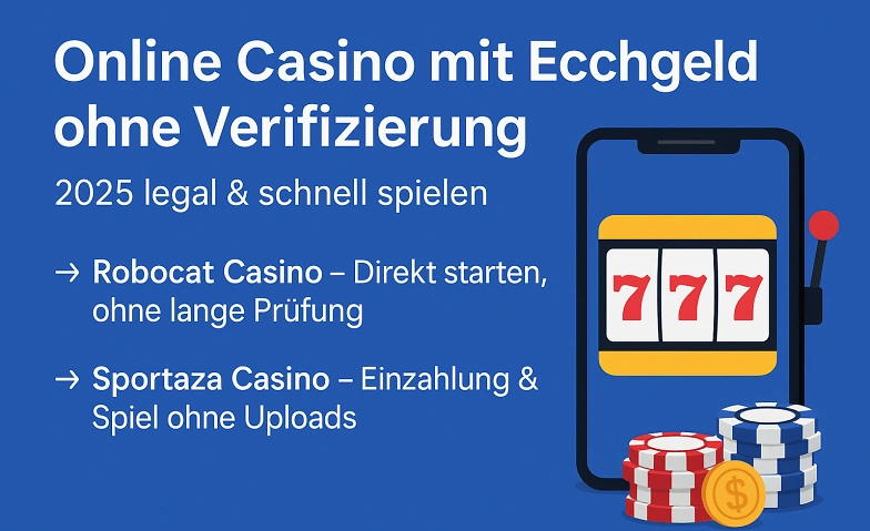 Event-Image for 'Online Casino mit Echtgeld ohne Verifizierung - TOP Casinos'