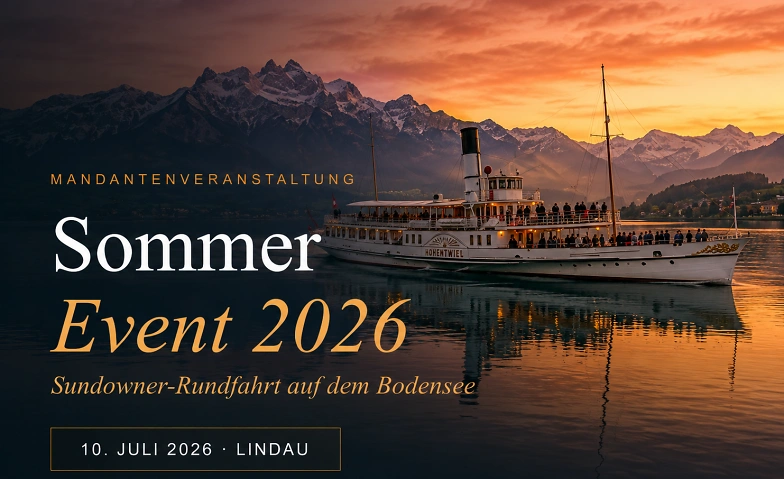 Event-Image for 'Sommer Event 2026 - Sundowner-Rundfahrt Bodensee'