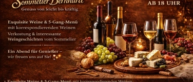 Event-Image for 'Weinabend & 5 Gang Men&uuml; mit Sommelier Bernhard'