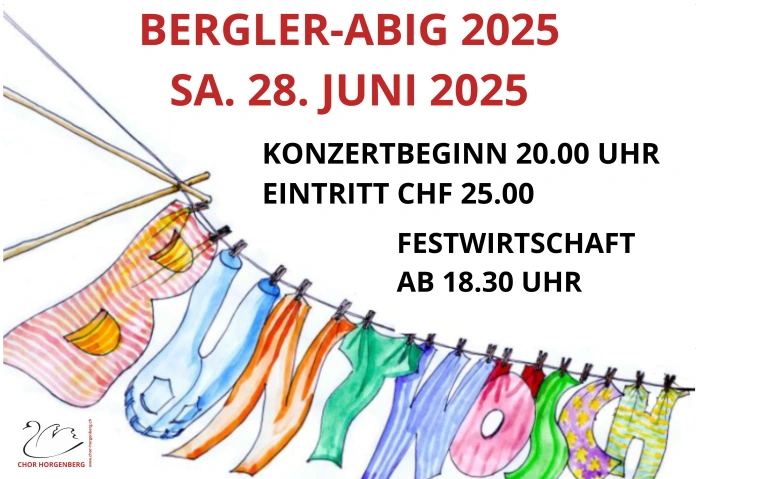 Bergler Abig "Buntwösch" Mehrzweickgebäude Horgenberg, Horgenberg Tickets