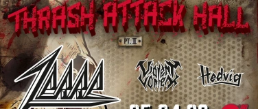Event-Image for 'THRASH ATTACK HALL - Pt.II mit ZERRE, VIOLENT VORTEX, HEDVIG'