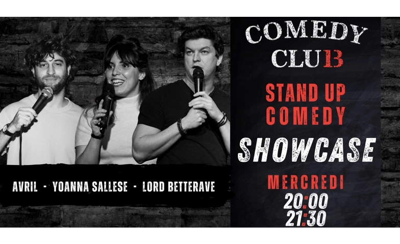 Event-Image for 'Comedy Club 13 Showcase - 19 Février'