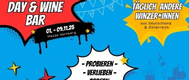 Event-Image for 'Day & Wine Bar Vinothek in Halle 6 auf der Consumenta 2025'
