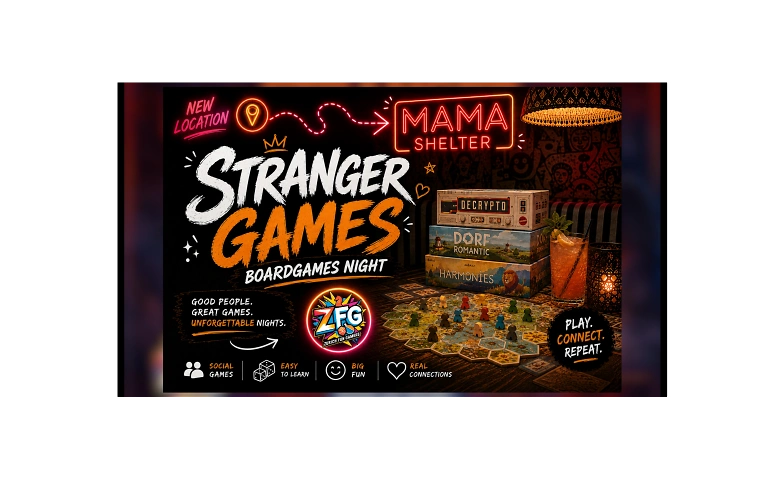 ZFG Stranger Games: Discover Hidden Gem Board Games! Tickets