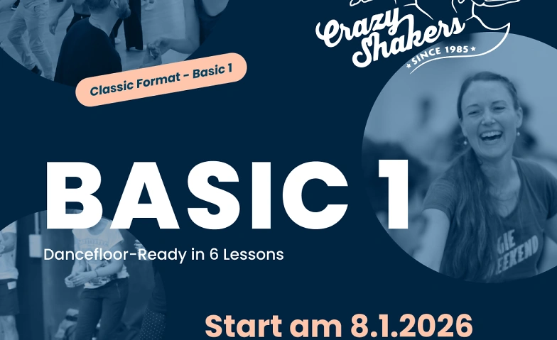 Boogie Basic 1 - ein Kurs der Crazy Shakers Tickets