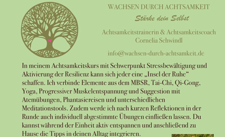 Event-Image for 'Achtsame Stressbewältigung für pflegende Angehörige'