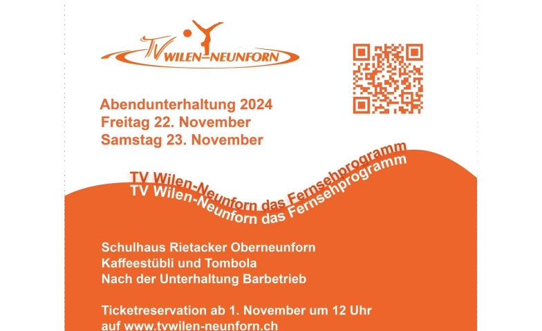 Abendunterhaltung TV Wilen-Neunforn 2024 - Samstag ${singleEventLocation} Tickets