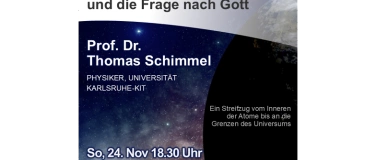 Event-Image for 'Faszination Universum und die Frage nach Gott'